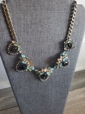 Chloe & Isabel Statement Mint & Gold Necklace - Women's Jewelry